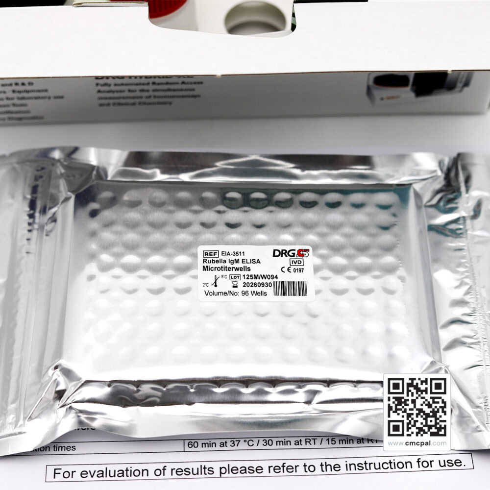 Rubella IgM ELISA / REF: EIA-3511 – CMC