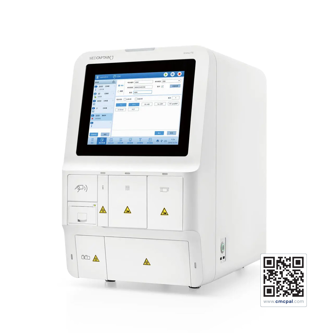 Fully Automated Immunoassay Analyzer Immu F6 CMC