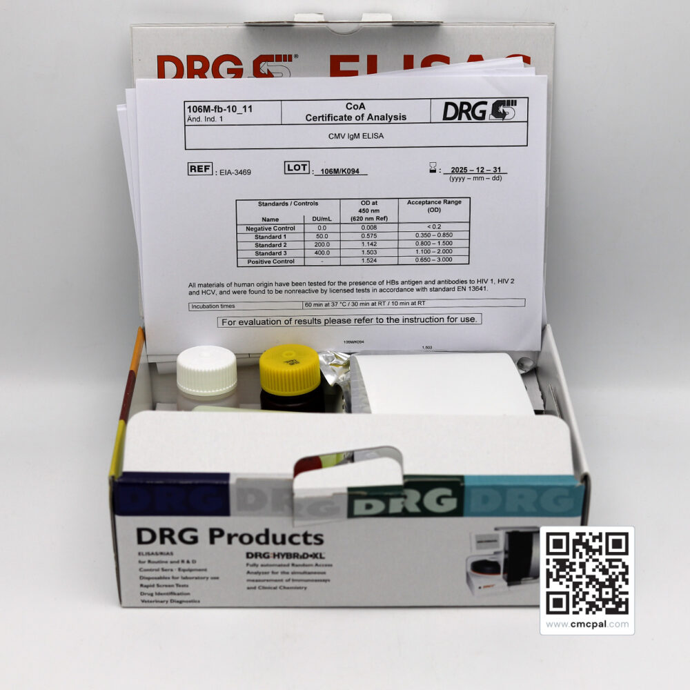 DRG CMV IgM ELISA – REF EIA-3469 – CMC