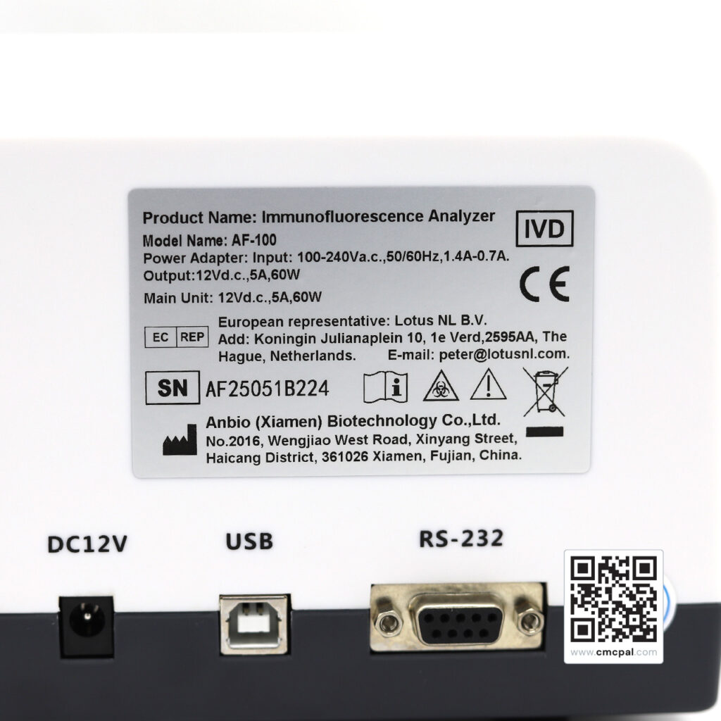 Anbio – Immunofluorescence Analyzer – AF-100 – CMC