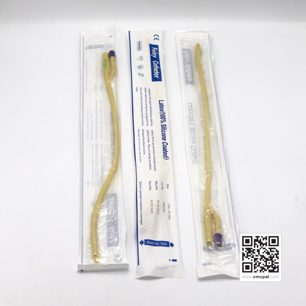 Foley Catheter 2 Way, Coated Latex (Fr.22) – CMC