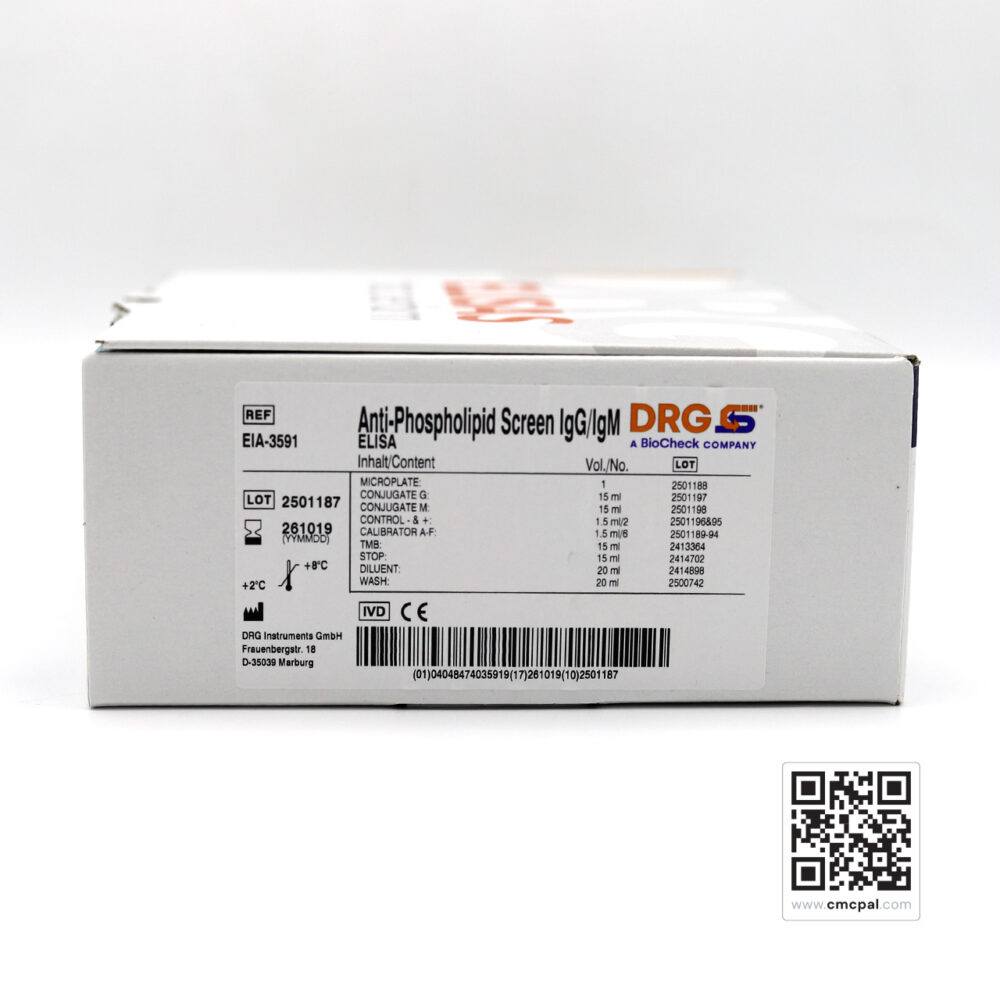 DRG Anti-Phospholipid Screen IgG-IgM ELISA – REF EIA-3591 – CMC