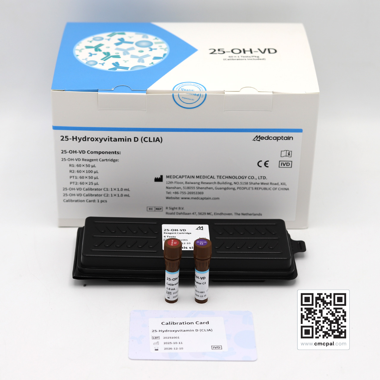 25-Hydroxyvitamin D (CLIA) 25-OH-VD - REF MCL06102E