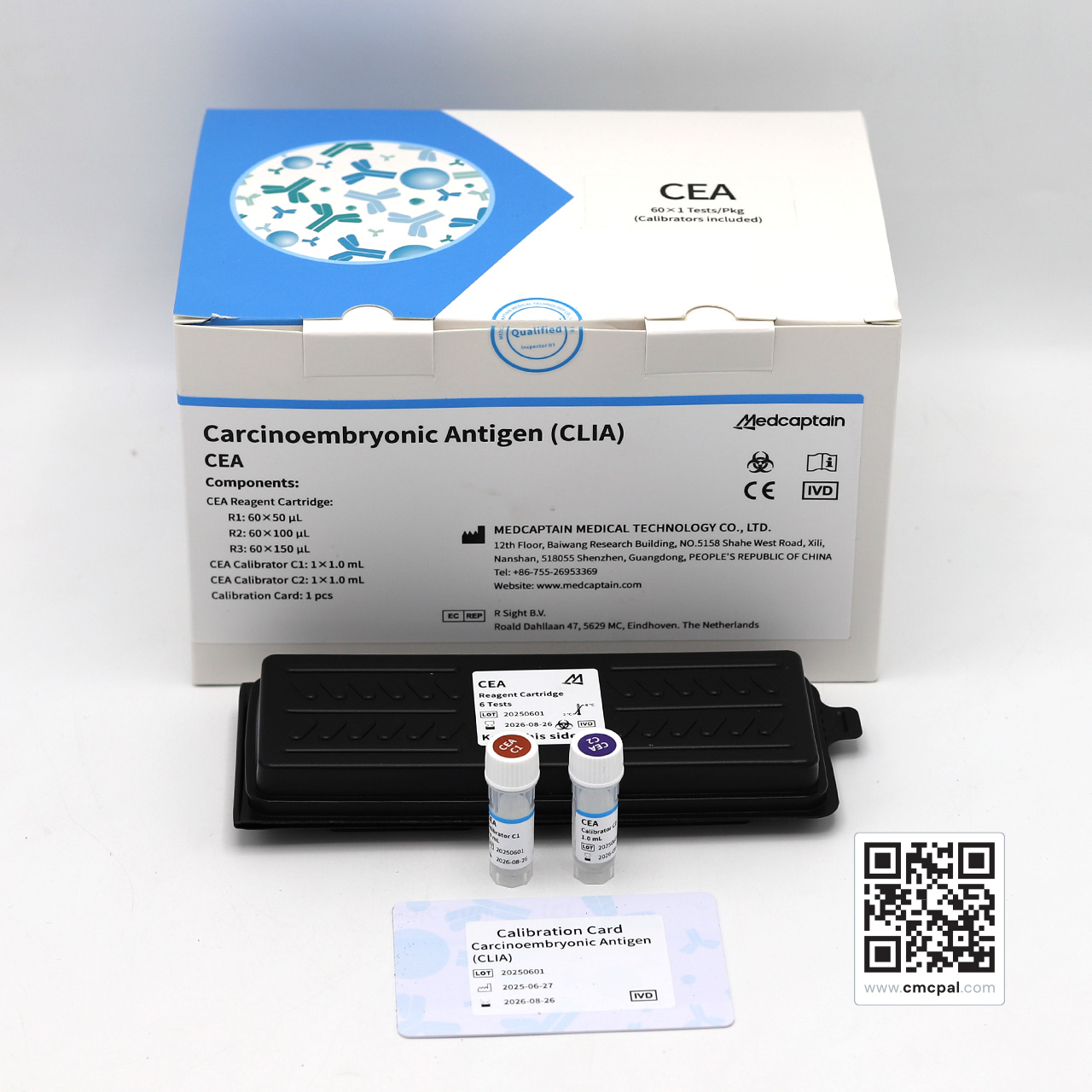 Carcinoembryonic Antigen (CLIA) CEA - REF MCL08702E