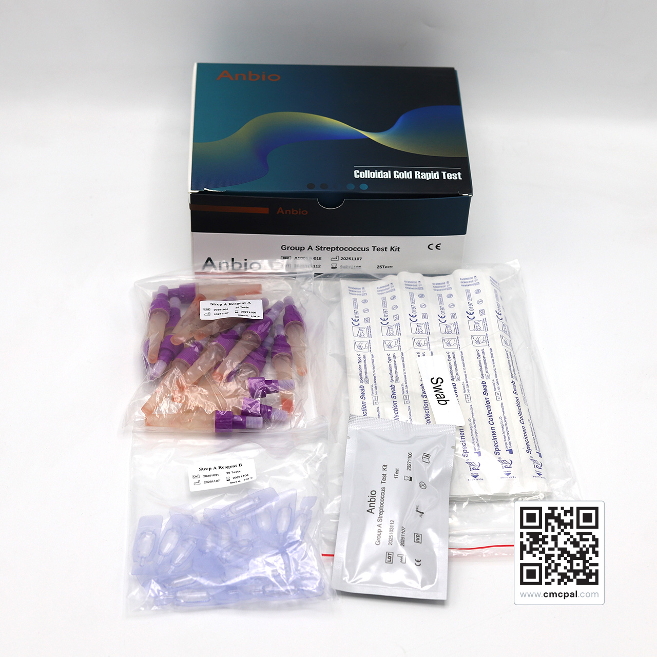 Group A Streptococcus Test Kit - REF A10013001E