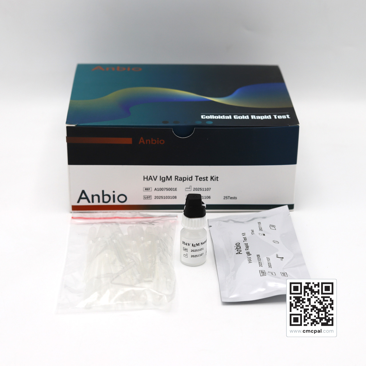 HAV IgM Rapid Test Kit - REF A10075001E