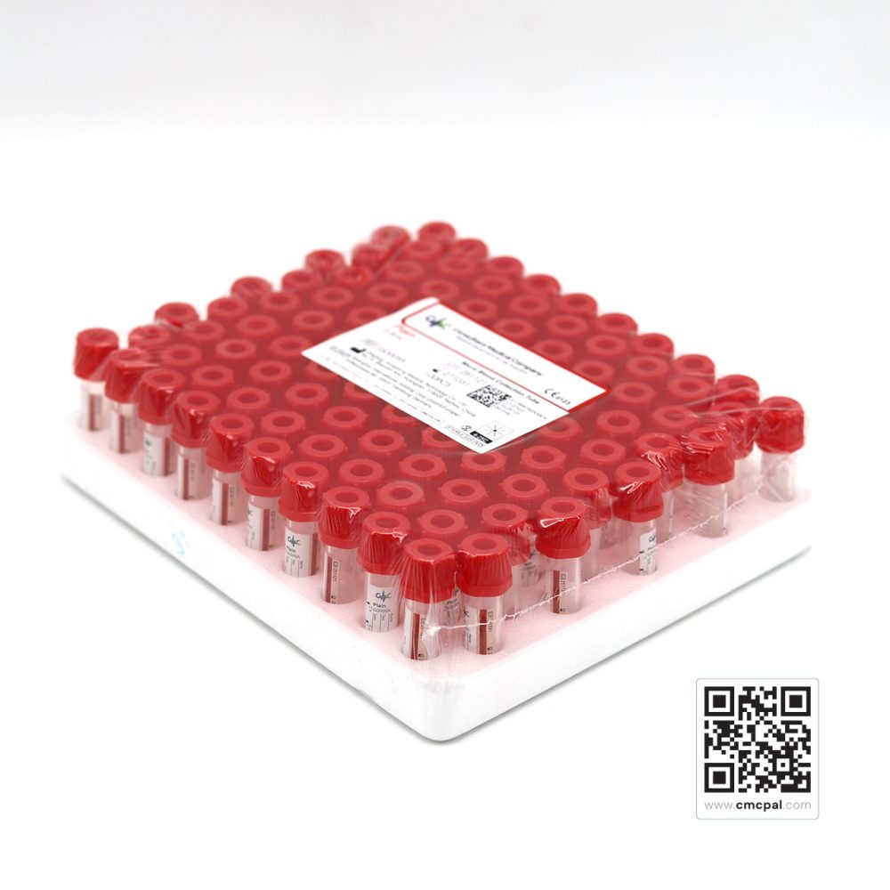 Micro Collection Additives Micro Blood Collection Tube – Plain 0.5ml – REF GD005A – CMC