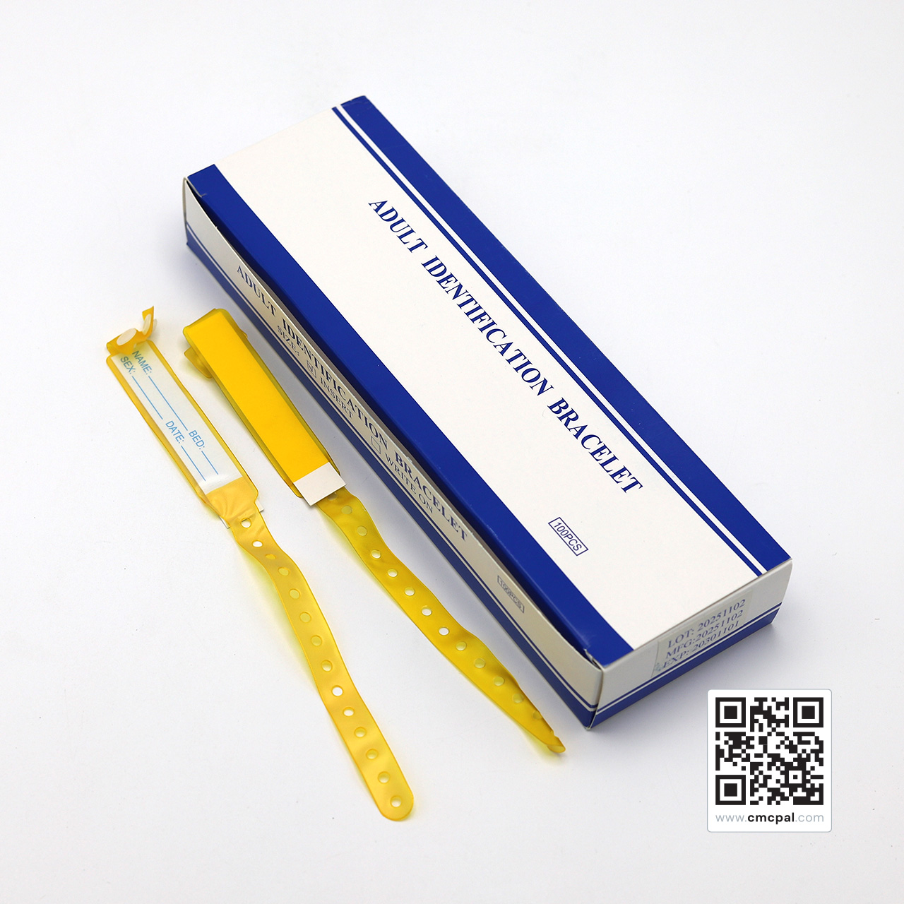 Adult Identification Bracelet - Size Insert