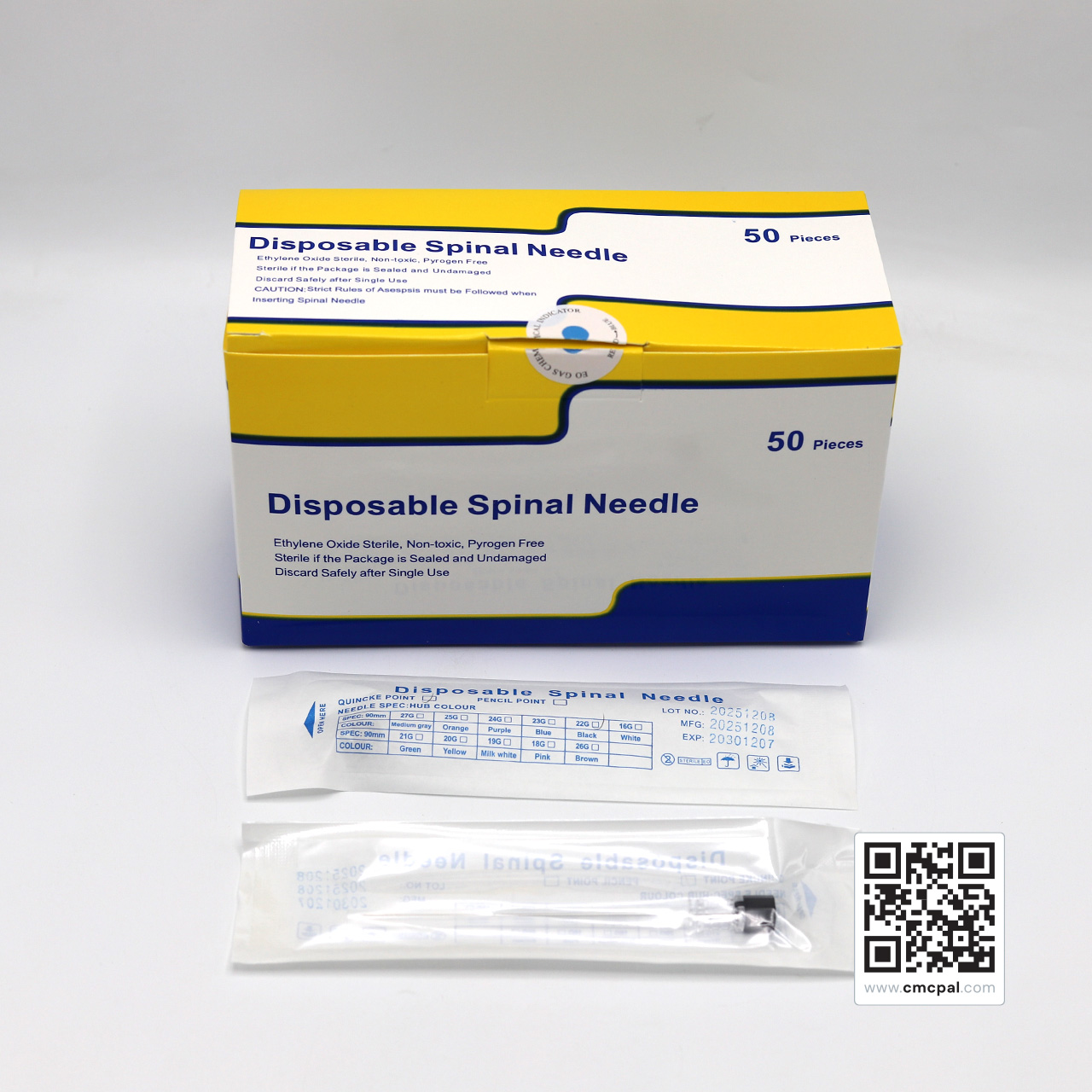 Disposable Spinal Needle - 22G