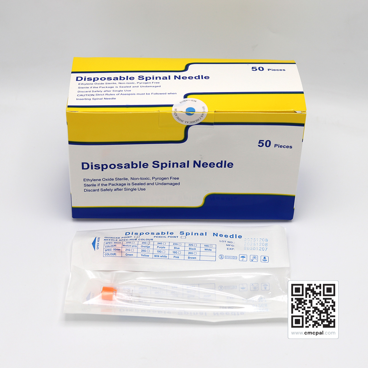 Disposable Spinal Needle - 25G