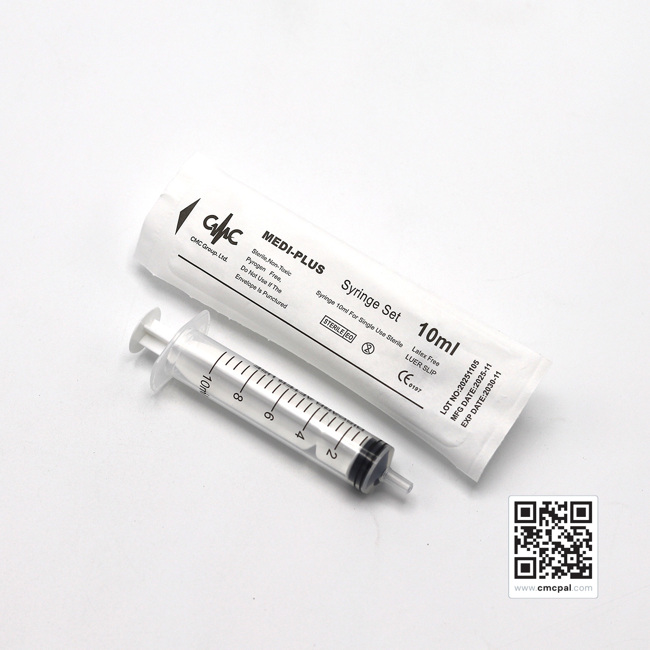 Disposable Syringe - 10ml Without Needle - Luer Slip
