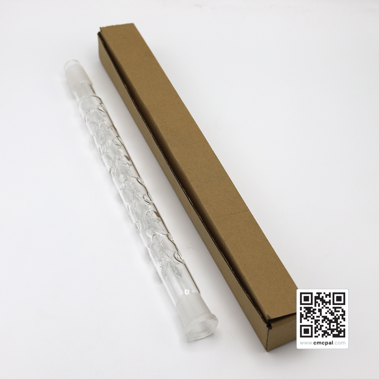 Distilling tube, Total Length 360mm Joint B24 Without Thorn - 130132