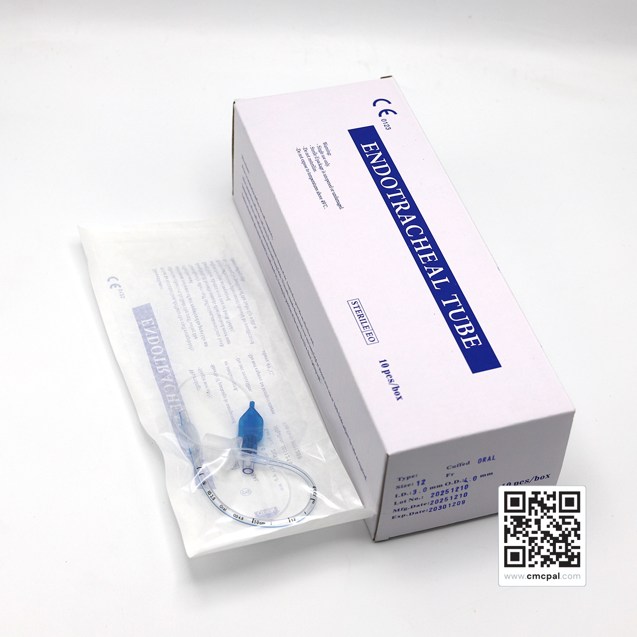 Endotracheal Tube - Size 12 Fr