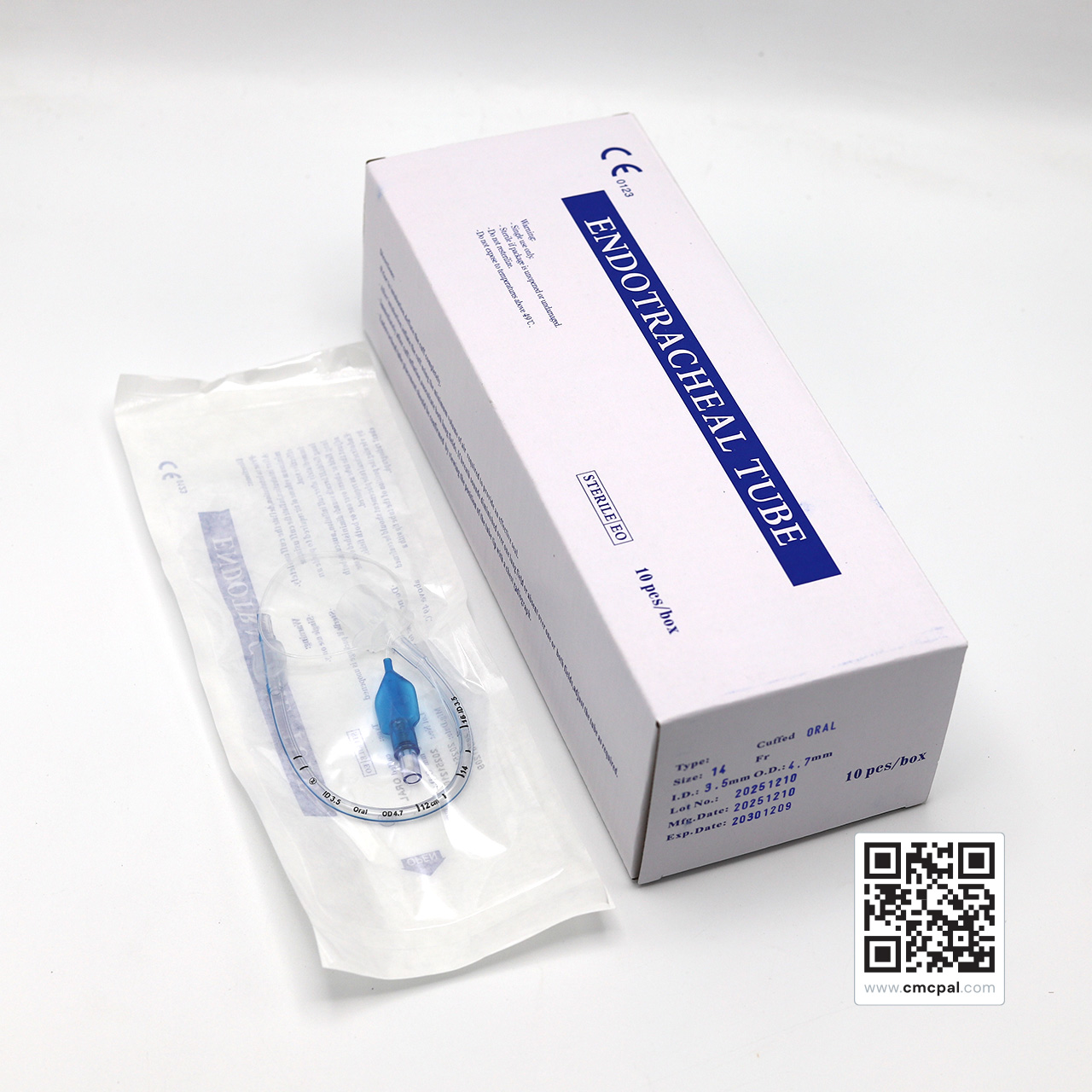 Endotracheal Tube - Size 14 Fr