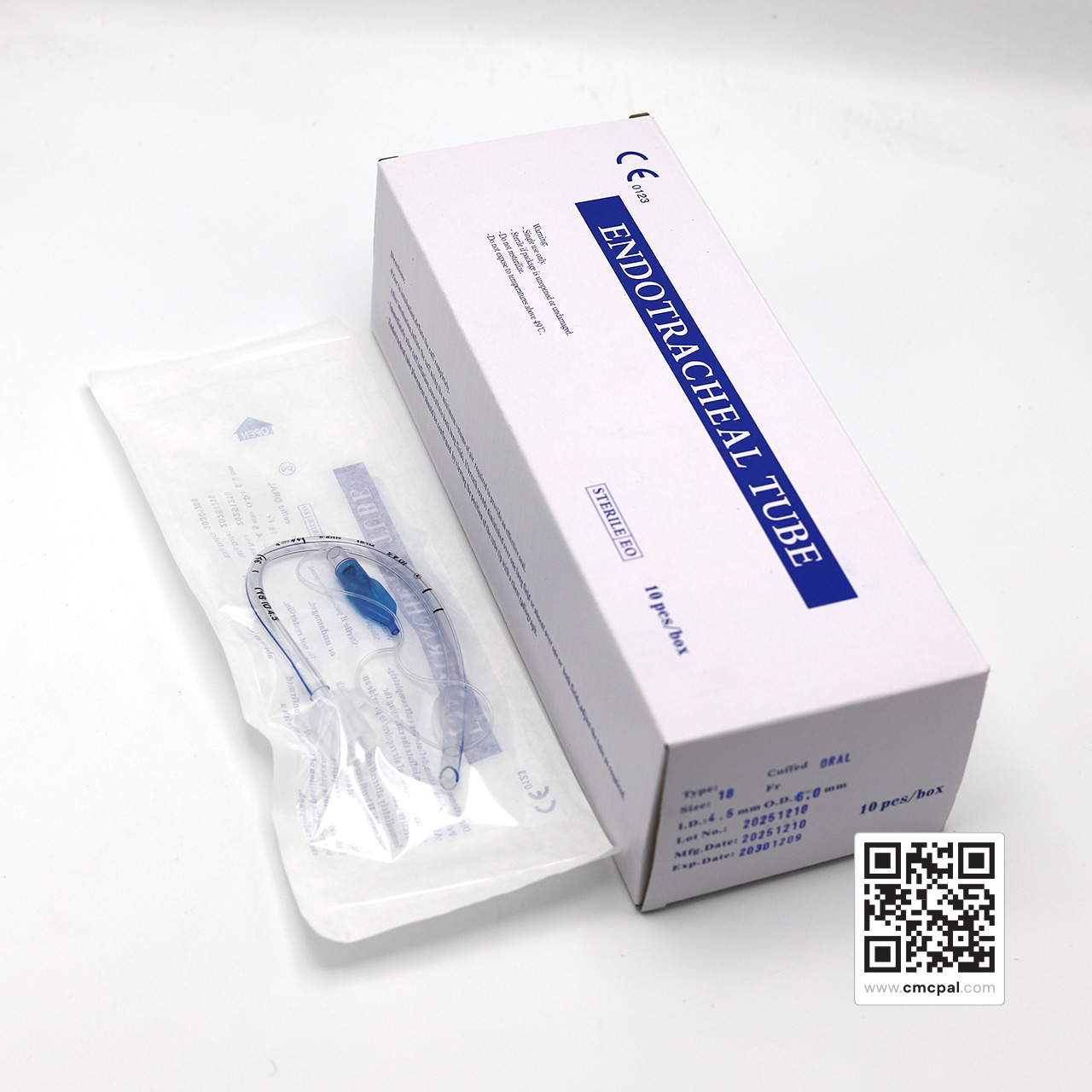 Endotracheal Tube - Size 18 Fr
