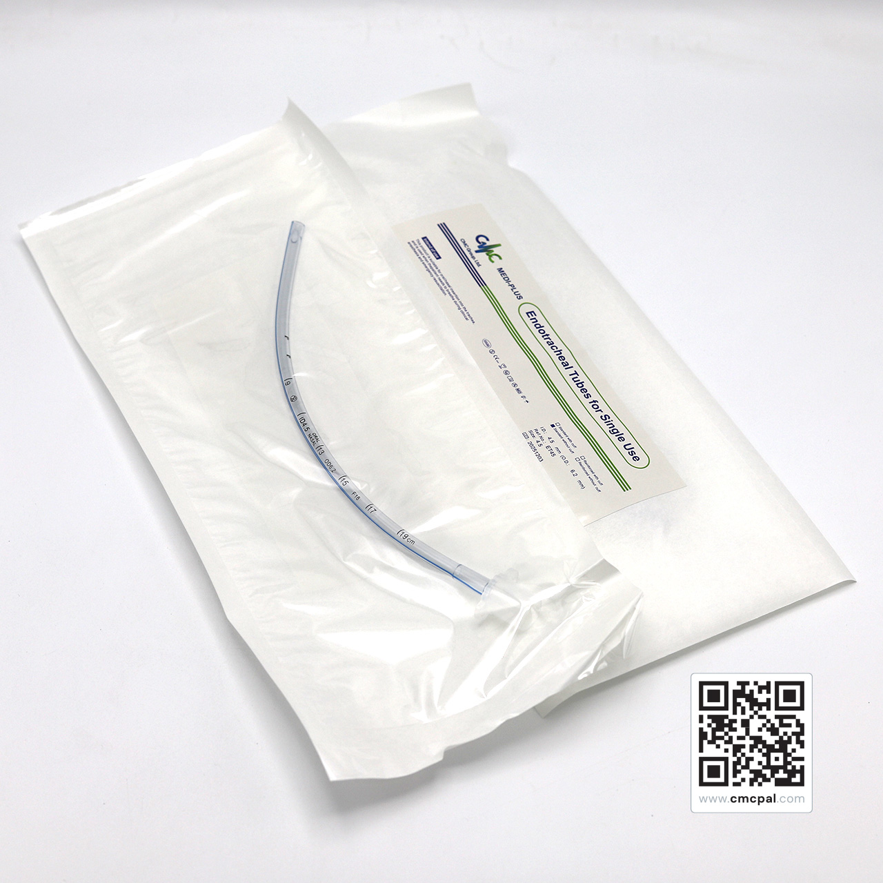 Endotracheal Tubes For Single Use - Standard Without Cuff - REF ET45 – Size 4.5