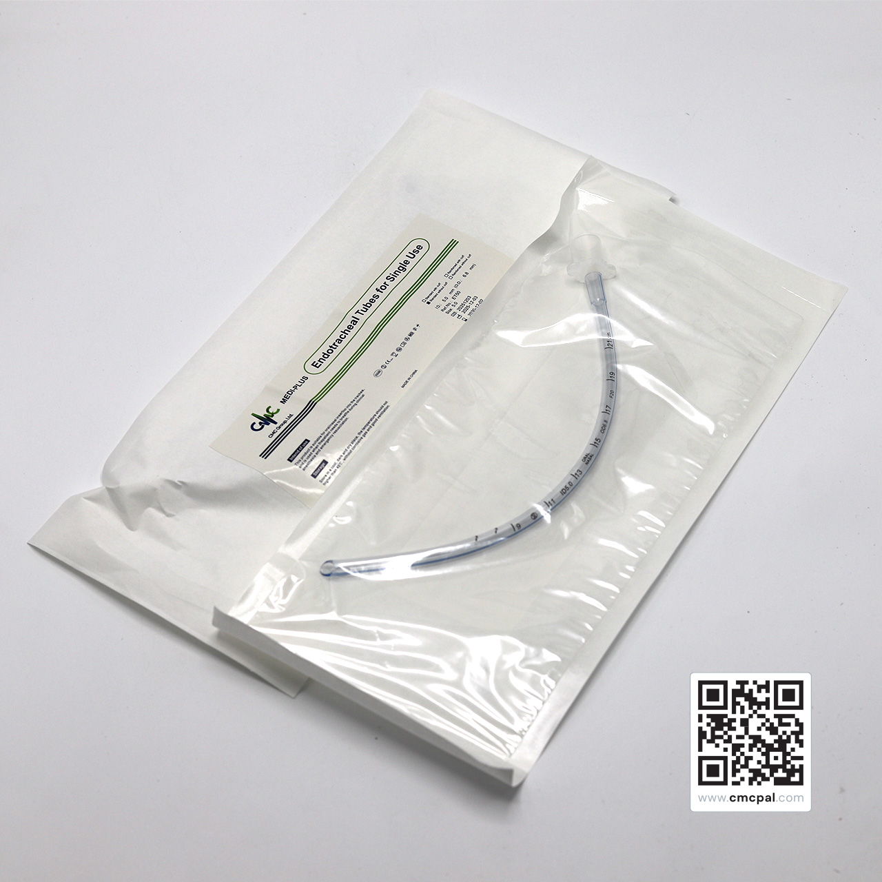 Endotracheal Tubes for Single Use - Standard without cuff - REF ET50 - Size 5.0