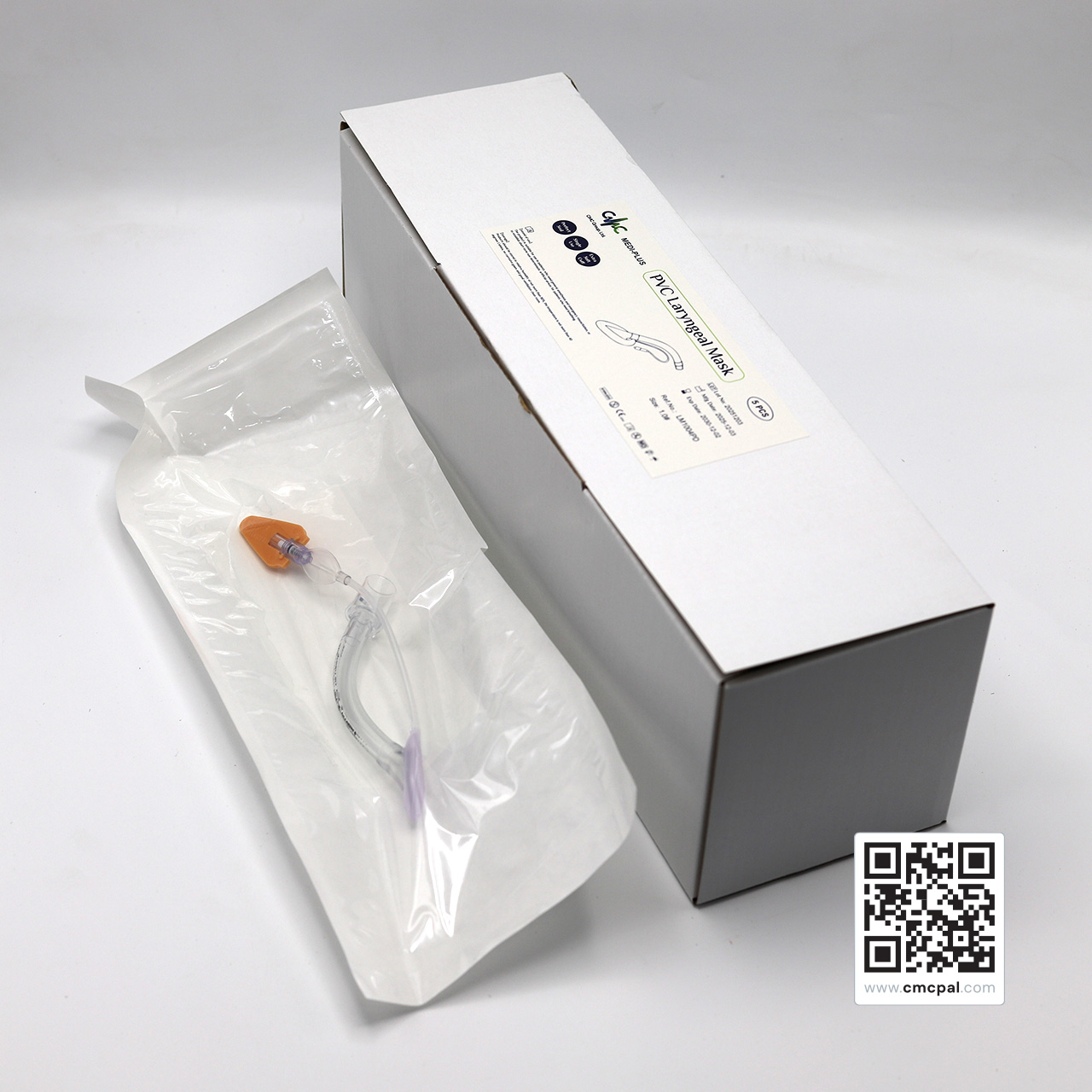 PVC Laryngeal Mask - REF LM1004PD - Size 1.0