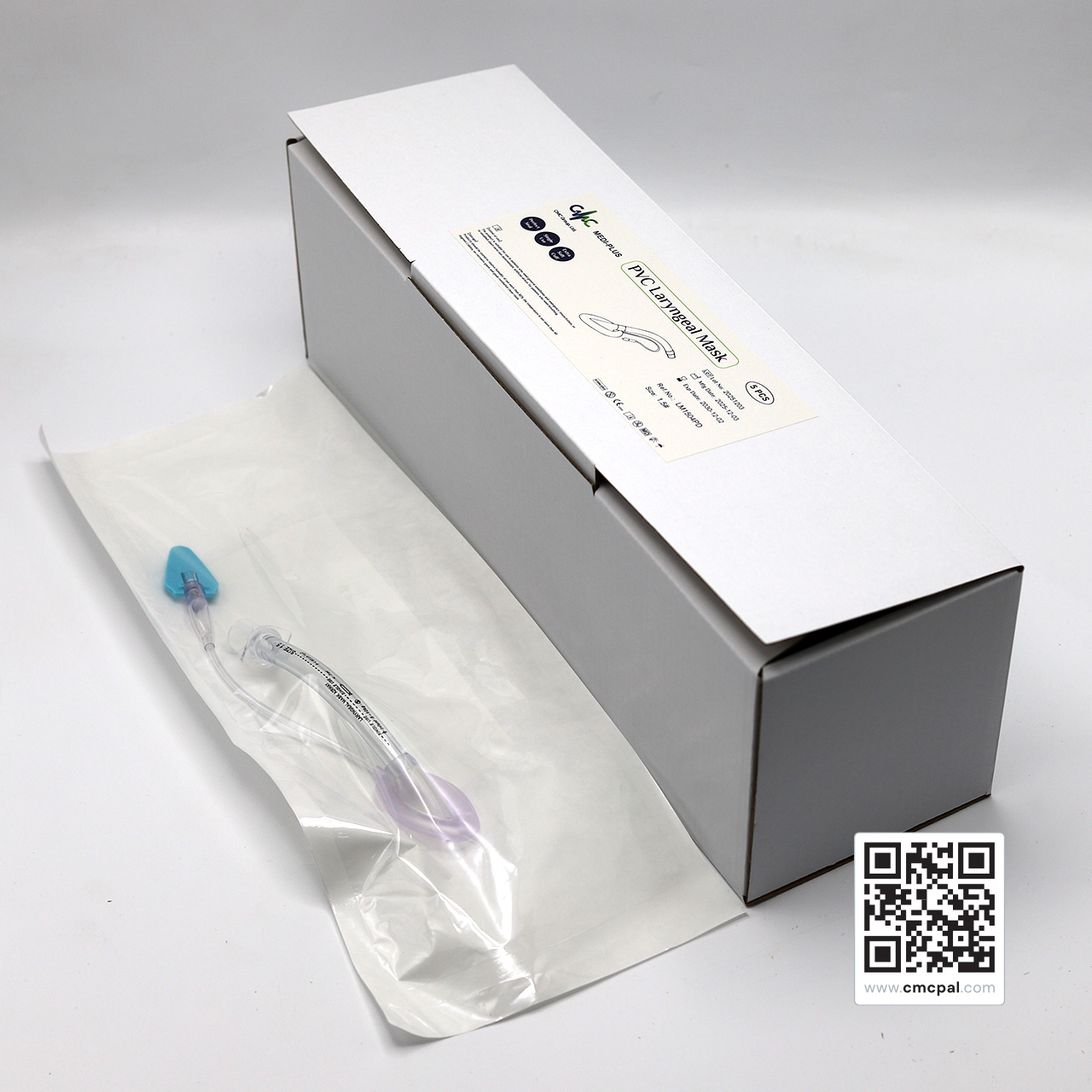 PVC Laryngeal Mask - REF LM1504PD - Size 1.5