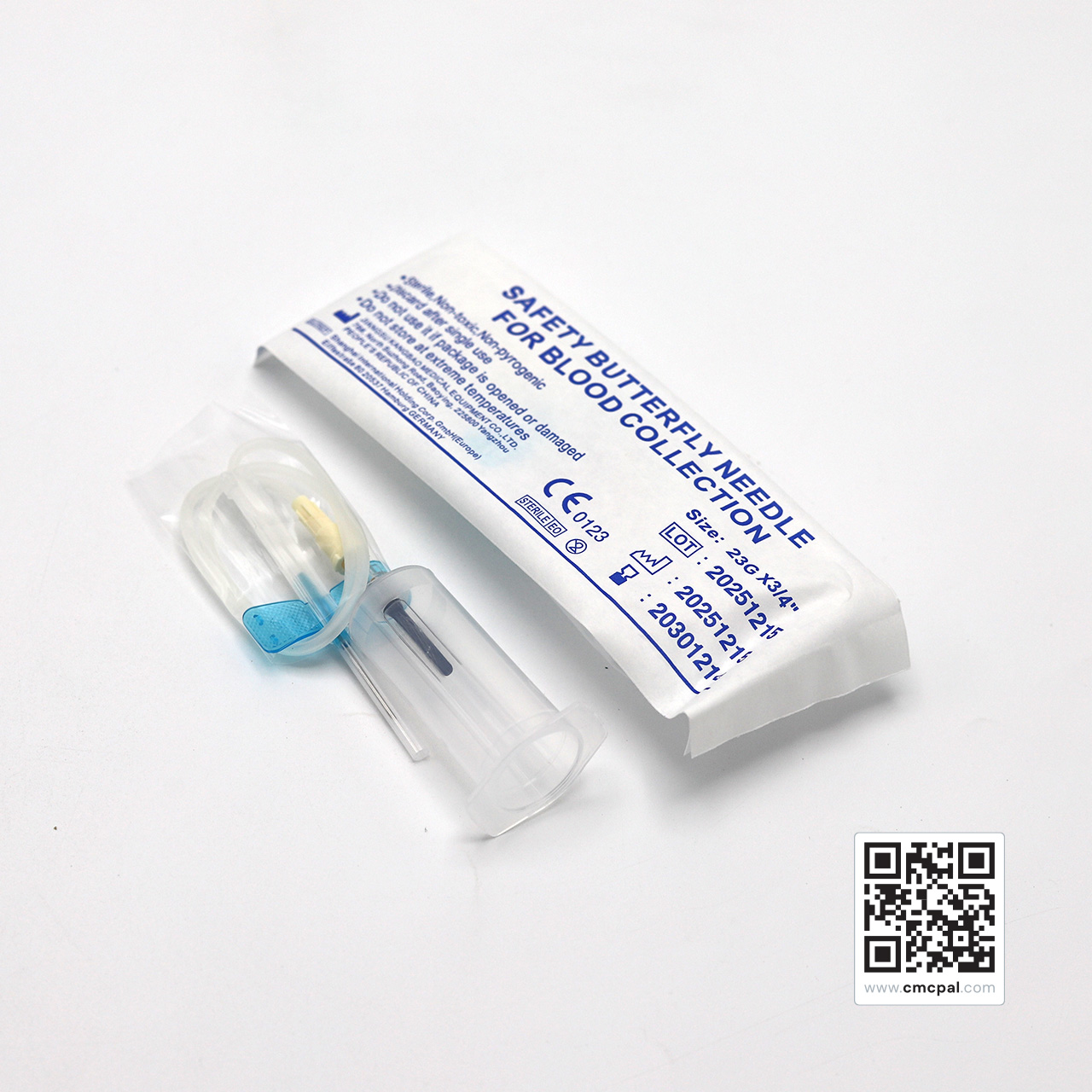 Saffty Butterfly Needle For Blood Collection - 23G