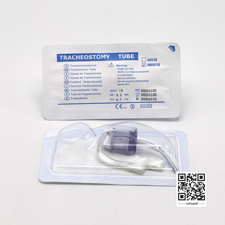 Tracheostomy Tube - Uncuffed - Size 14 Fr (6)