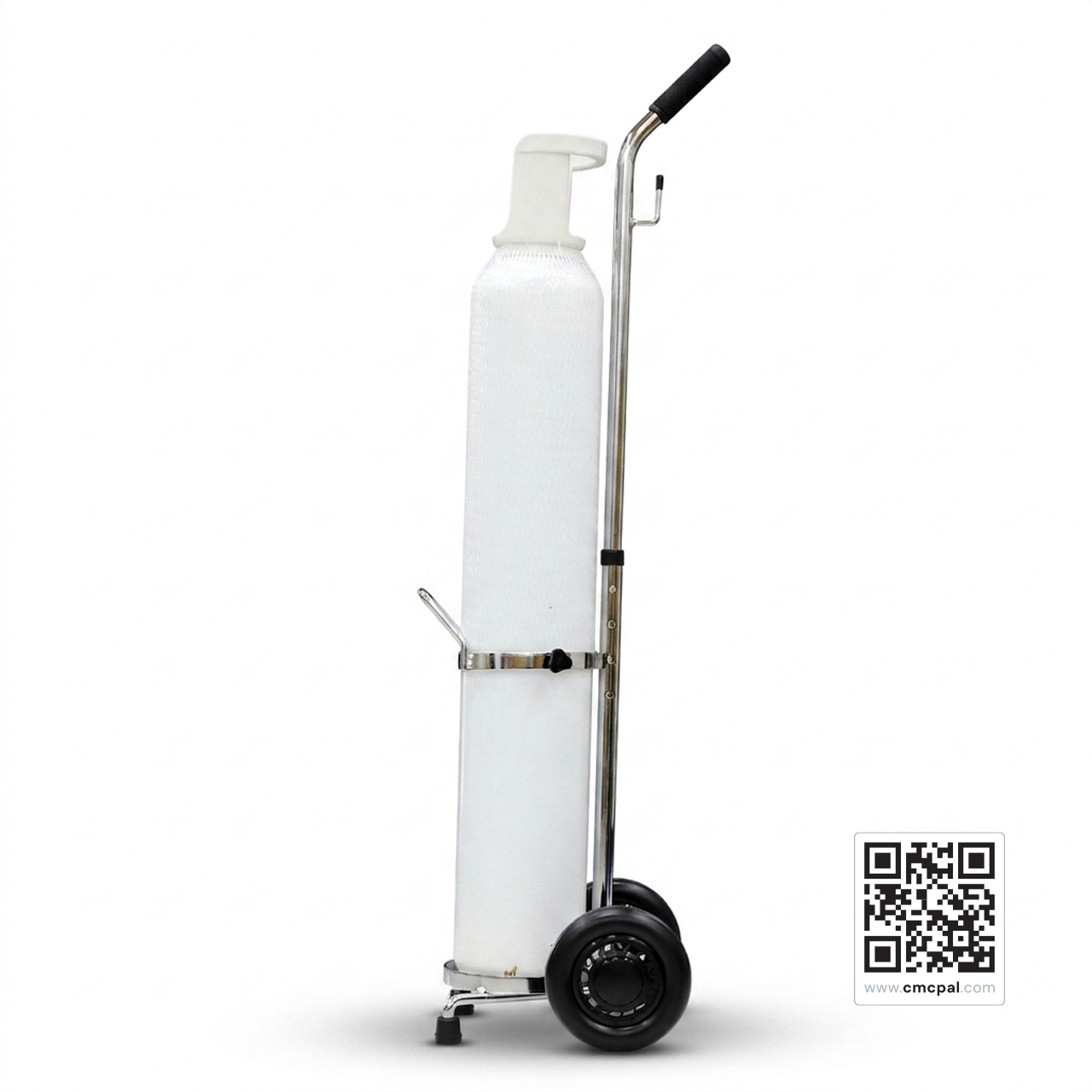 10L Oxygen Cylinder & Manual Trolley