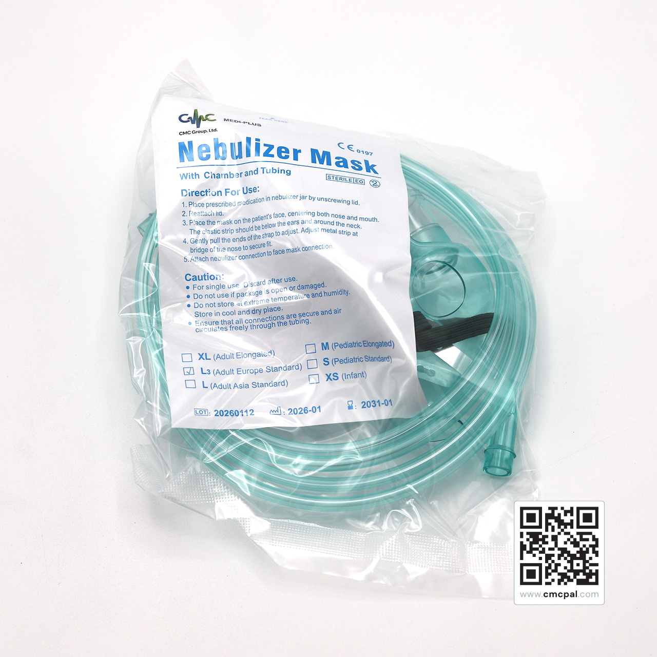 Nebulizer Mask - L3 (Adult Europe Standard) (4)