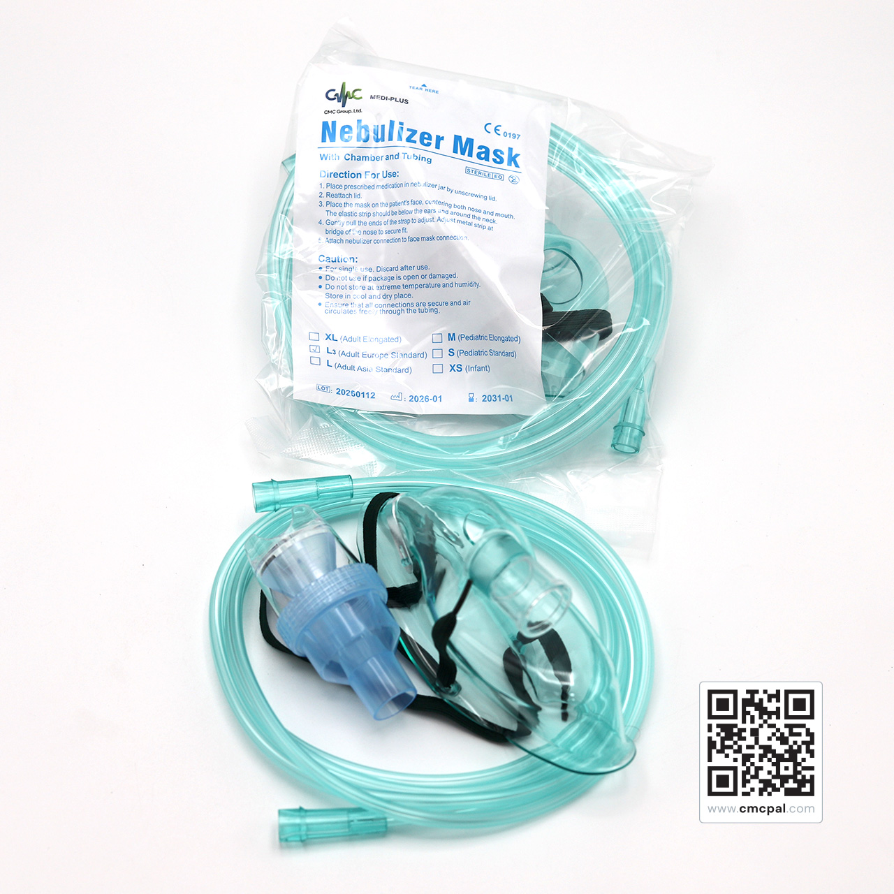 Nebulizer Mask - L3 (Adult Europe Standard) (6)