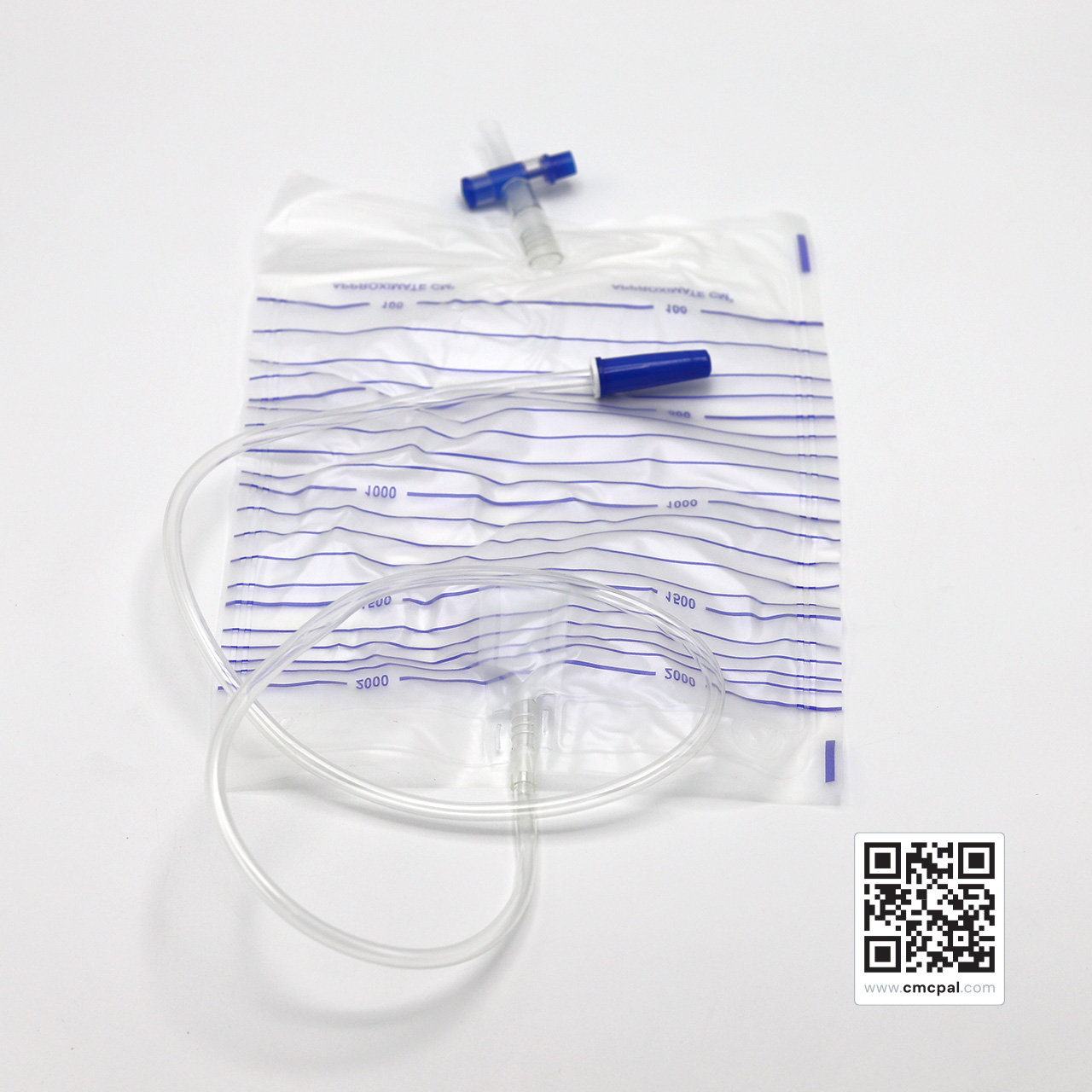 Urine Bag (Drainage Bag) T Valve 2000ML (6)