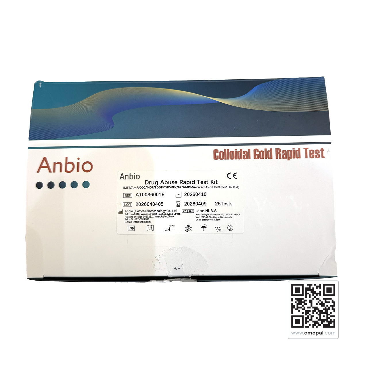 Anbio Drug Abuse Rapid Test Kit - REF A10036001E (1)