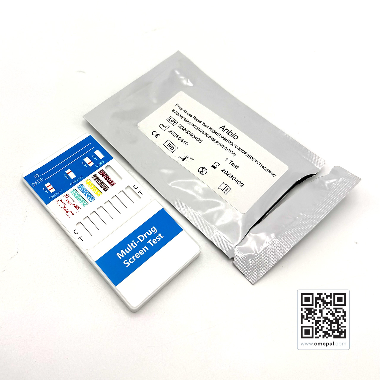 Anbio Drug Abuse Rapid Test Kit - REF A10036001E (6)