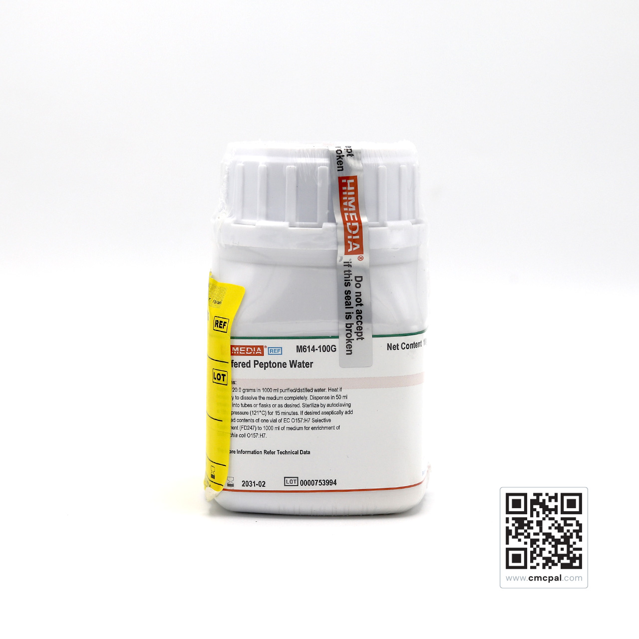 Buffered Peptone Water 100G - REF M614-100G (2)