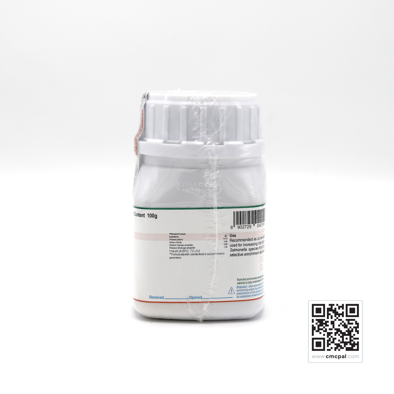 Buffered Peptone Water 100G - REF M614-100G (3)
