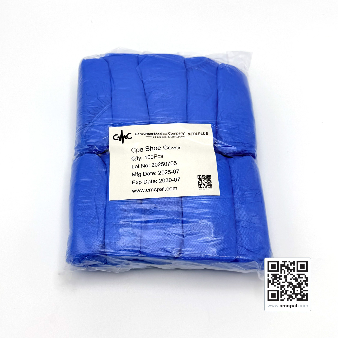 Cpe Shoe Cover, 100Pcs, LOT 20250705