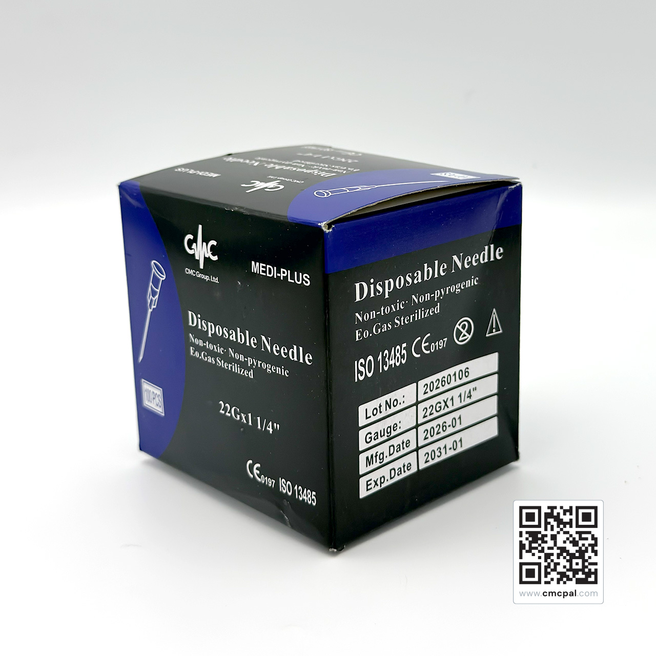 Disposable Hypodermic Needle - LOT 20260106 - 22GX1 1-4 (1)