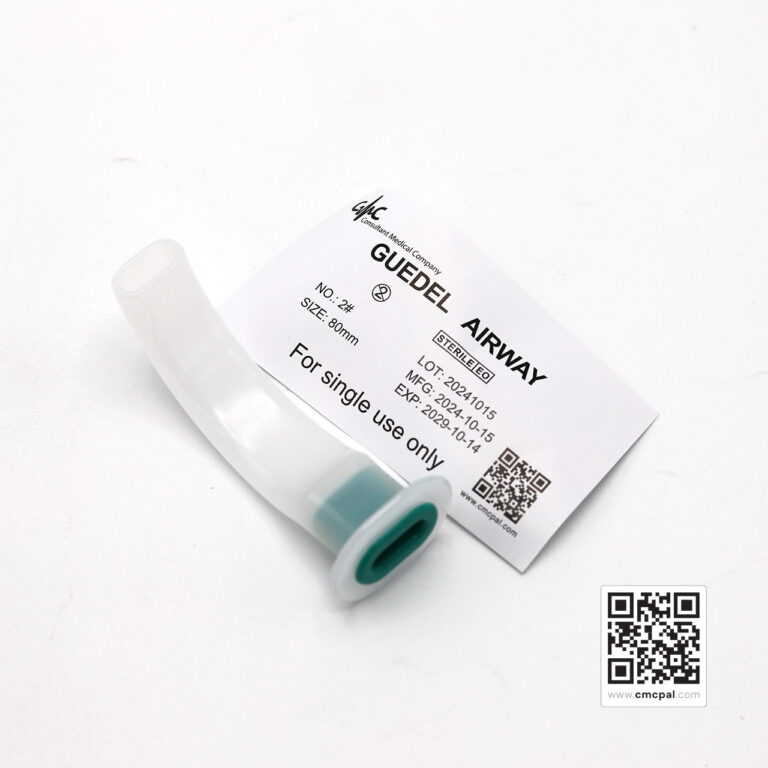Guedel Airways for Single Use 80 mm, No 2# (5)