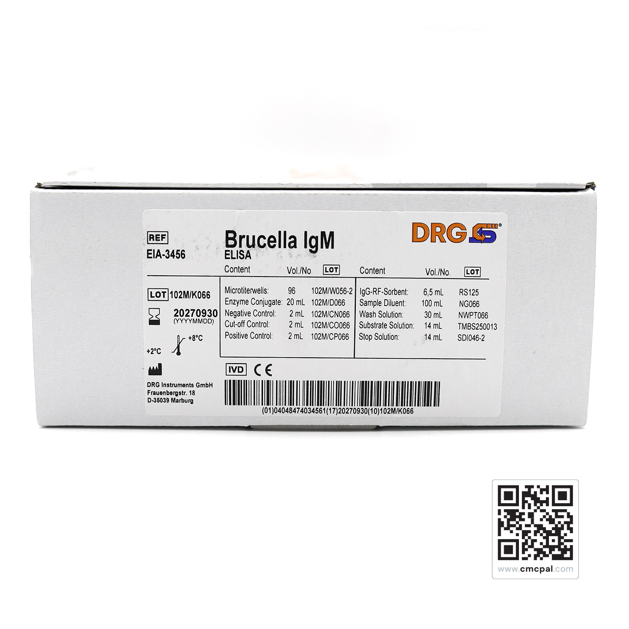 Brucella lgM ELISA - REF EIA-3456 (2)