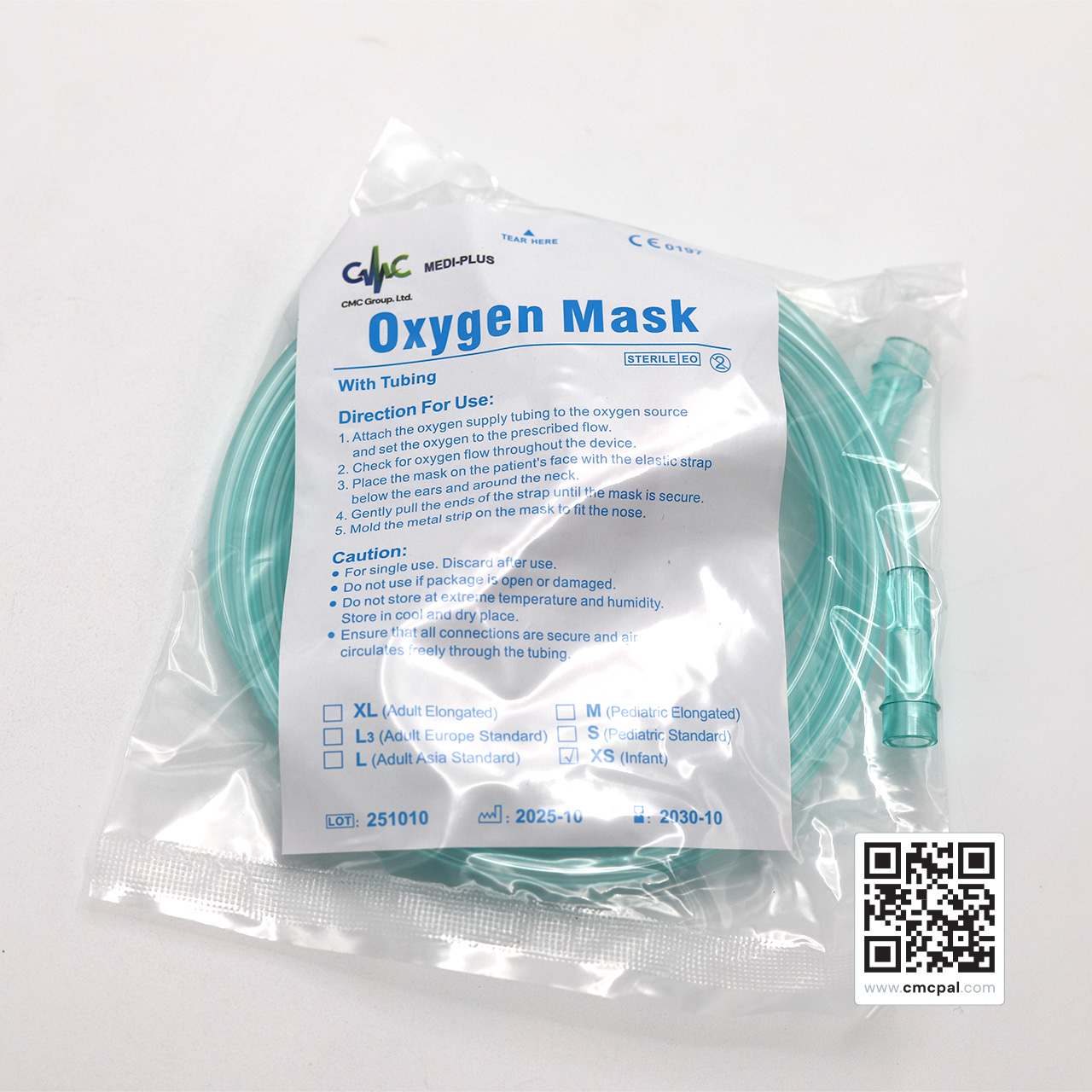 Oxygen Mask XS (Infant) (6)