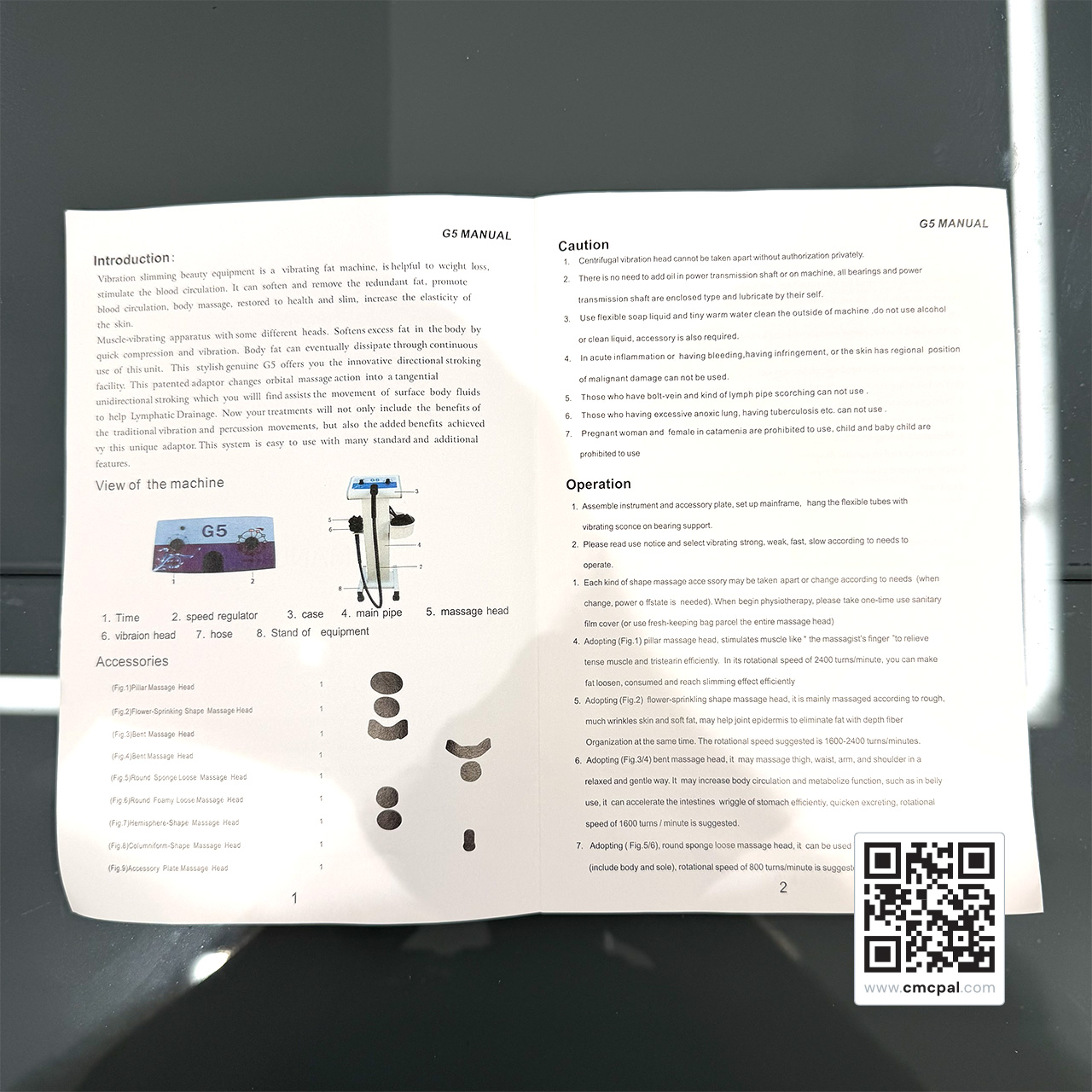 G5 Vibrating Beauty Equipment - Y-G5 (Massage Machine) (13)