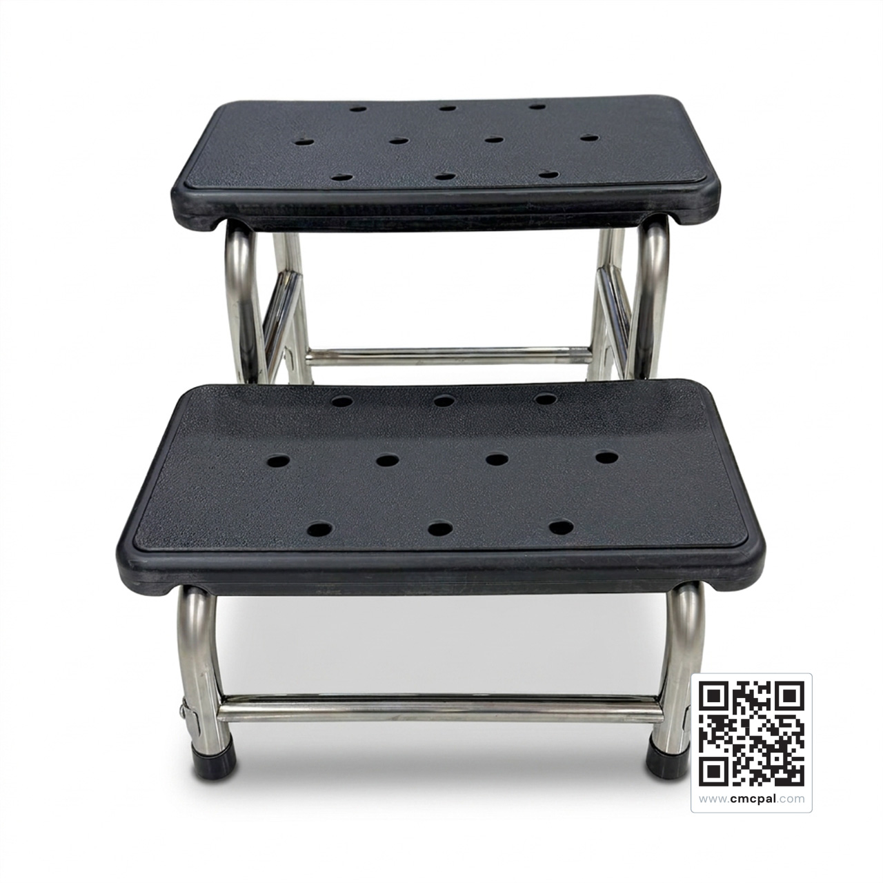 Stainless Steel Two-Step Exam Stool (2)