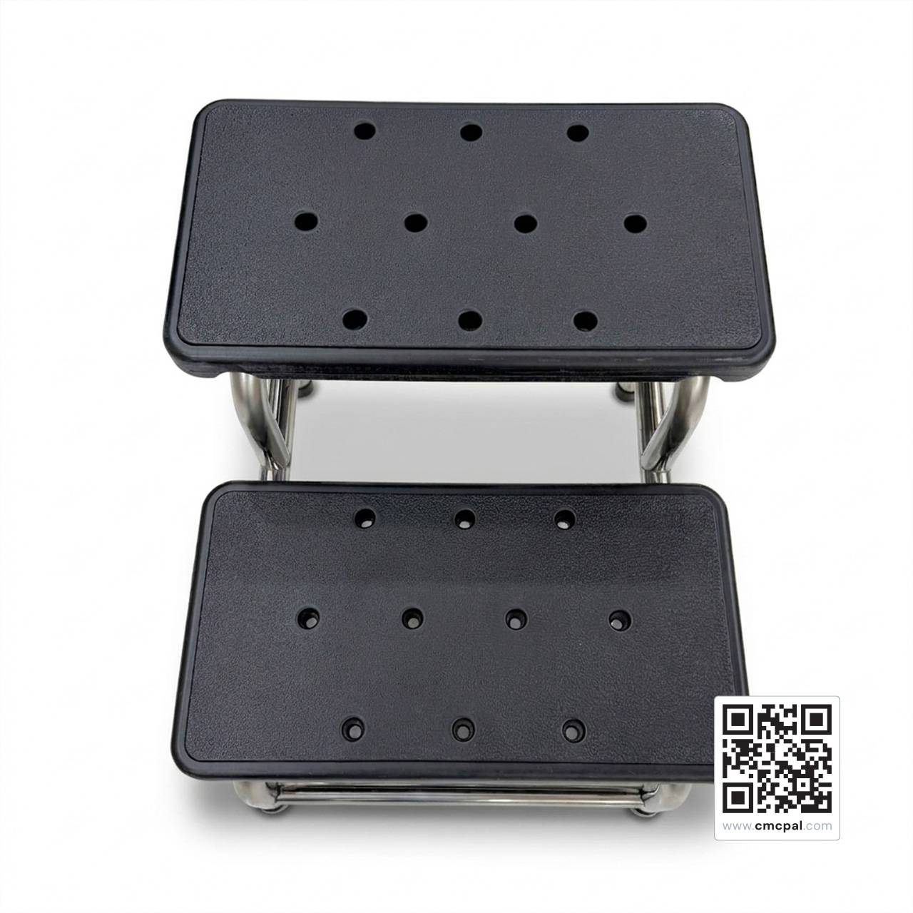 Stainless Steel Two-Step Exam Stool (3)