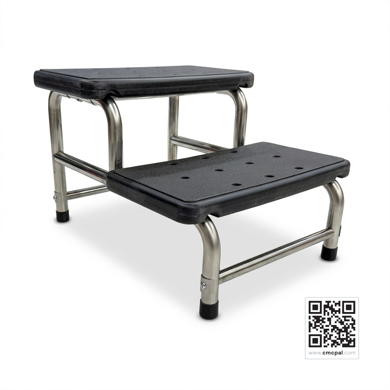 Stainless Steel Two-Step Exam Stool (5)